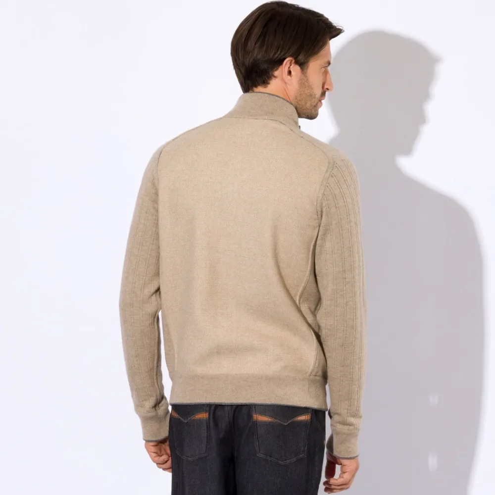 Shop Reversible Cashmere Blouson Mens Last Sizes
