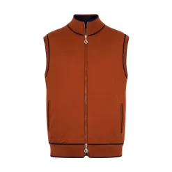 Clearance Reversible Gilet Mens Knitwear