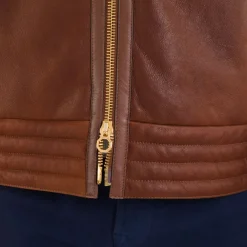 Best Shearling And Lambskin Leather Blouson Mens Outerwear