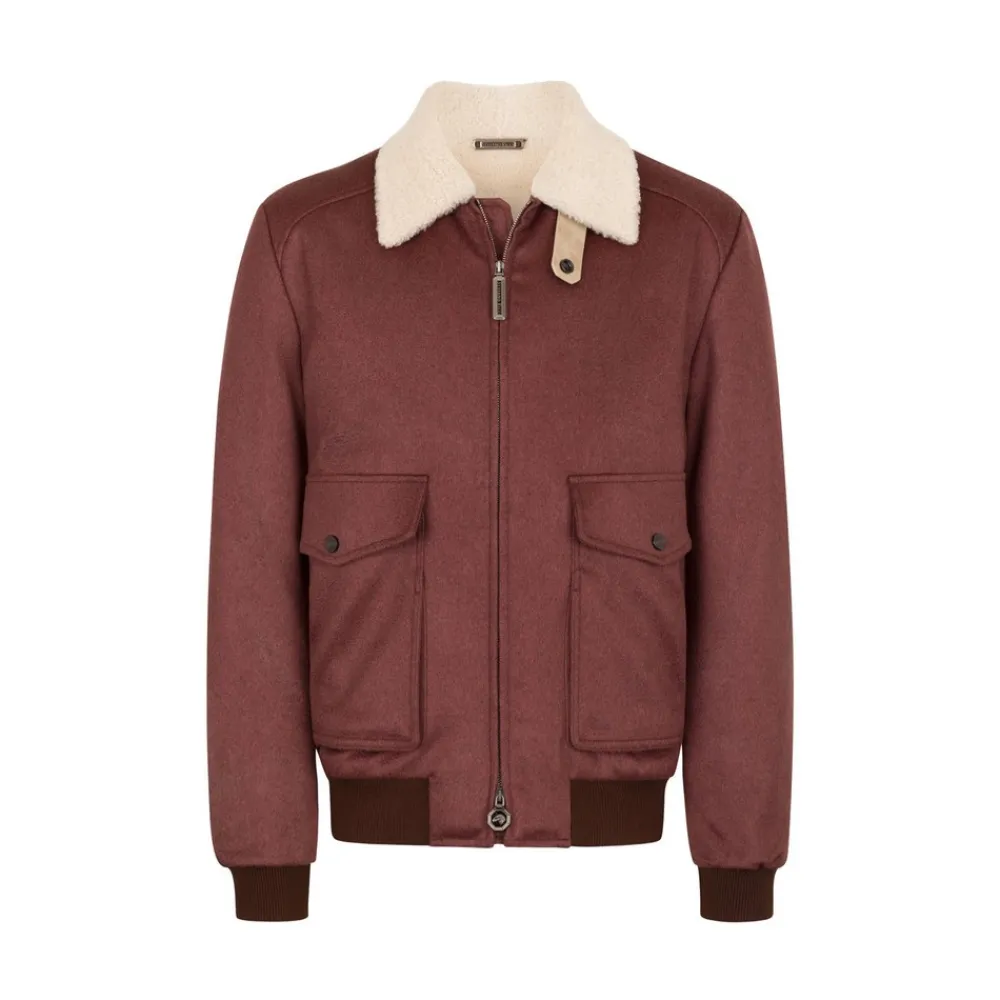 Best Sale Shearling Blouson Mens Outerwear