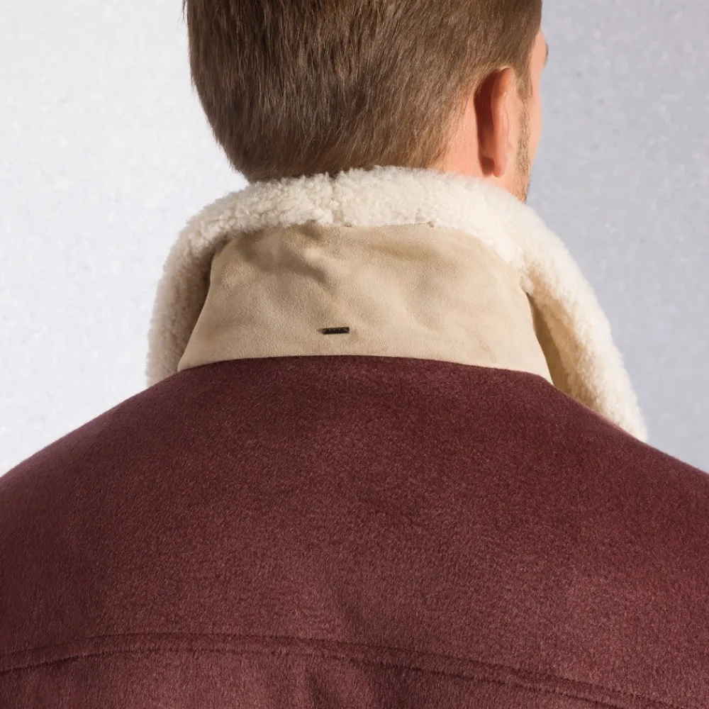 Best Sale Shearling Blouson Mens Outerwear