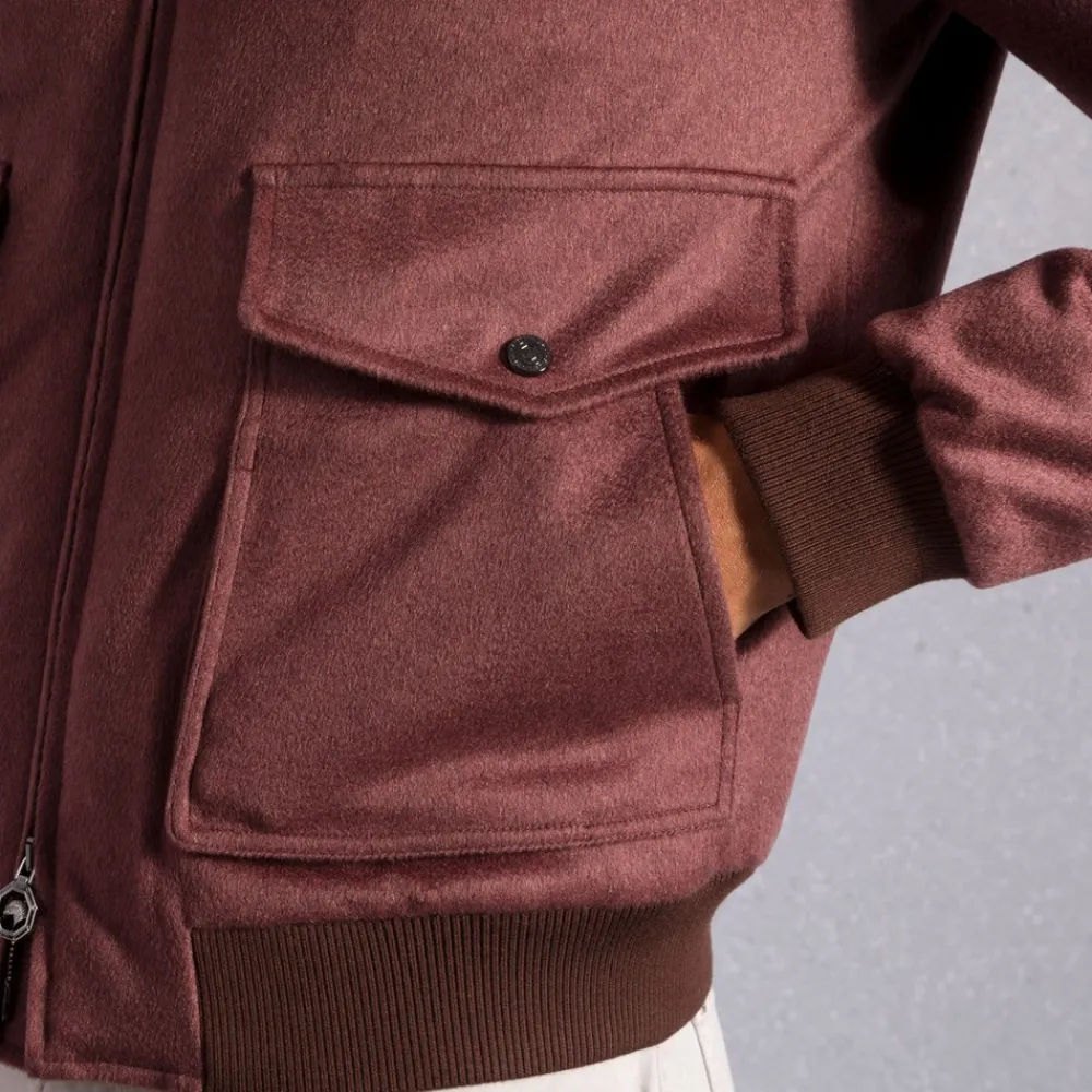 Best Sale Shearling Blouson Mens Outerwear