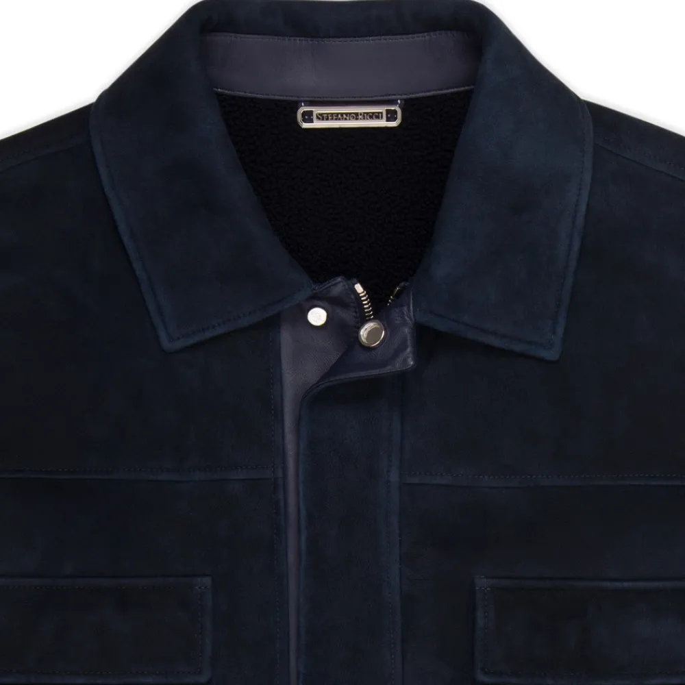 Hot Shearling Field Jacket Mens Last Sizes