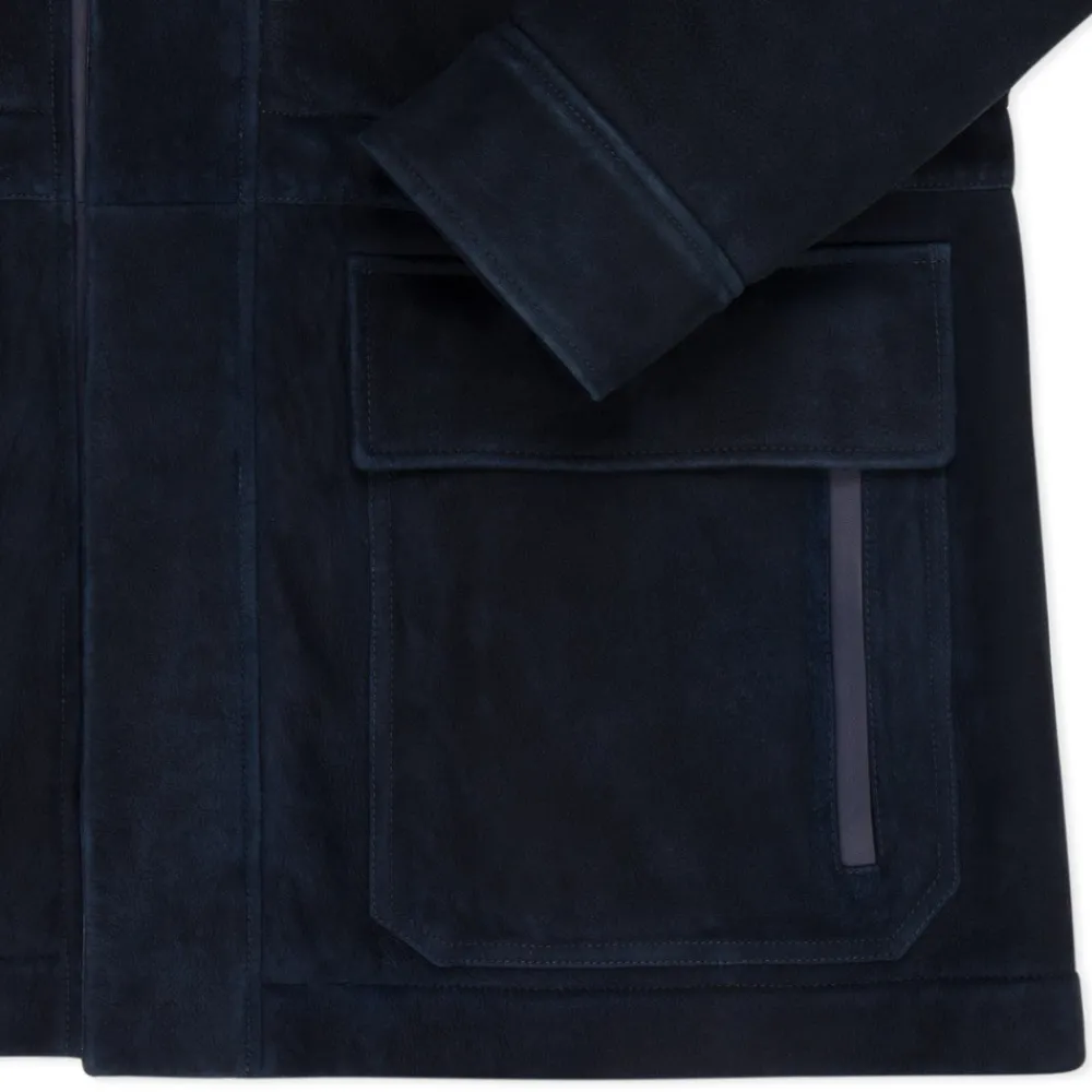 Hot Shearling Field Jacket Mens Last Sizes