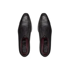 New Shiny Calfskin Leather And Crocodile Oxford Shoes Oxford & Derbies