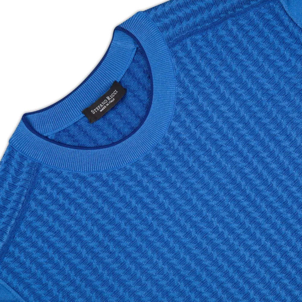 Fashion Short Sleeve Crewneck Sweater Mens Last Sizes