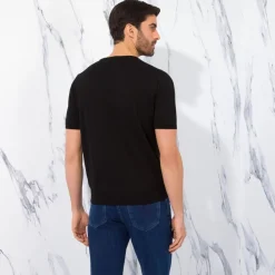 Fashion Short Sleeve Crewneck Sweater Mens Last Sizes