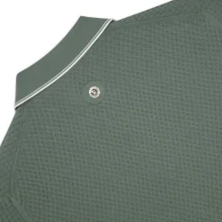 Cheap Silk And Cotton Zip Polo Shirt Mens Knitwear