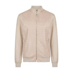 Hot Silk And Crocodile Blouson Mens Last Sizes