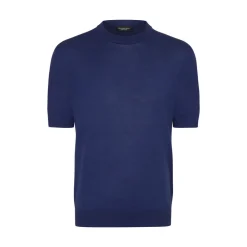 Online Silk And Crocodile Crewneck Sweater Mens Knitwear