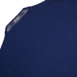 Online Silk And Crocodile Crewneck Sweater Mens Knitwear