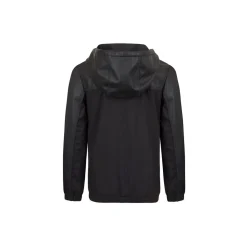 Online Silk And Lambskin Leather Hooded Blouson Junior Outerwear