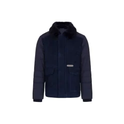 Cheap Silk And Shearling Blouson Junior Outerwear