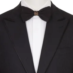 Flash Sale Silk And Swarovski Detail Bow Tie Formal Accessories