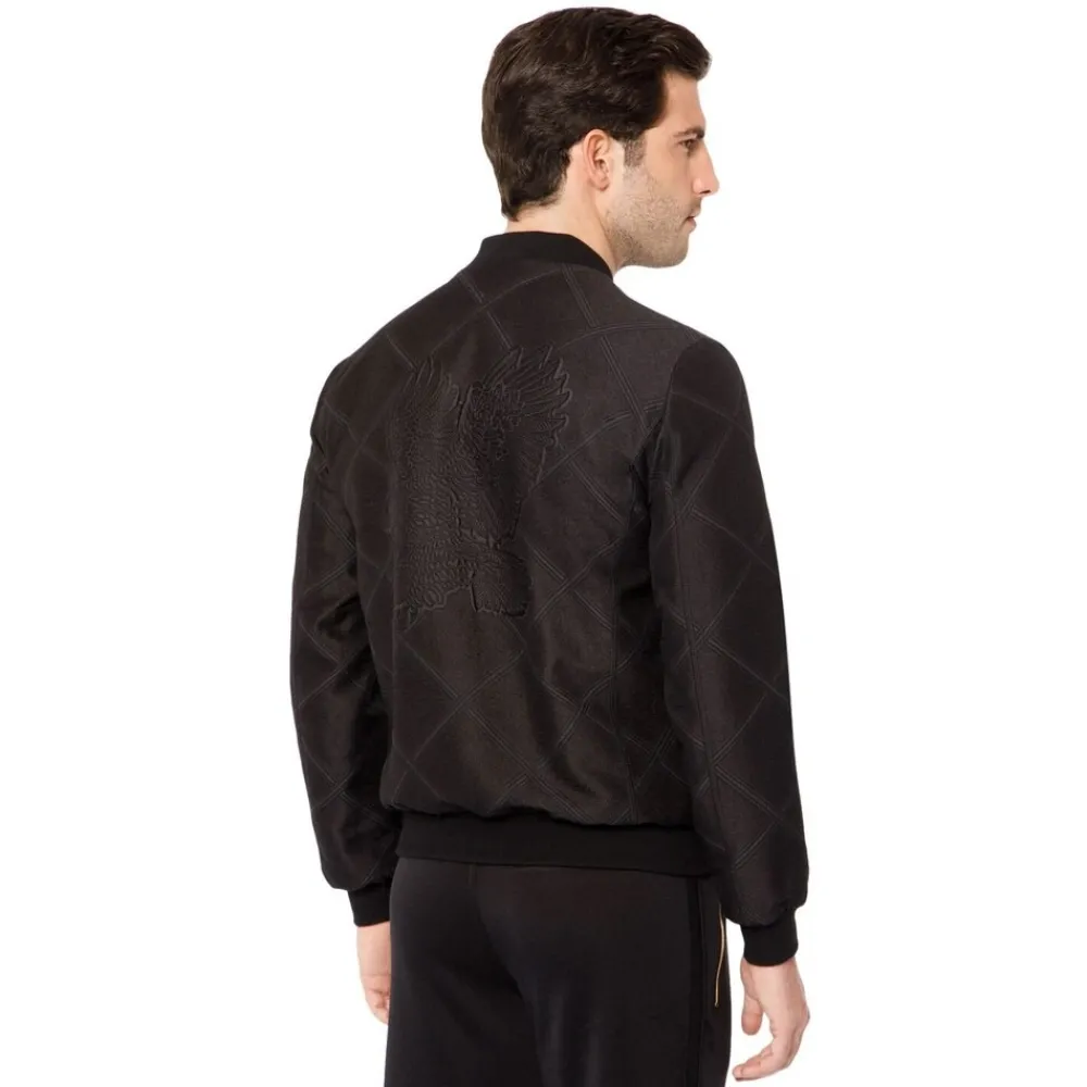 Discount Silk Blouson Mens Outerwear