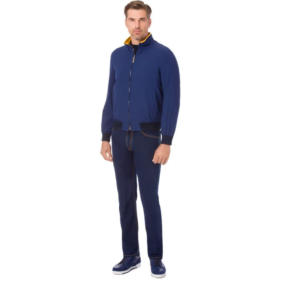 Hot Silk Blouson Mens Last Sizes