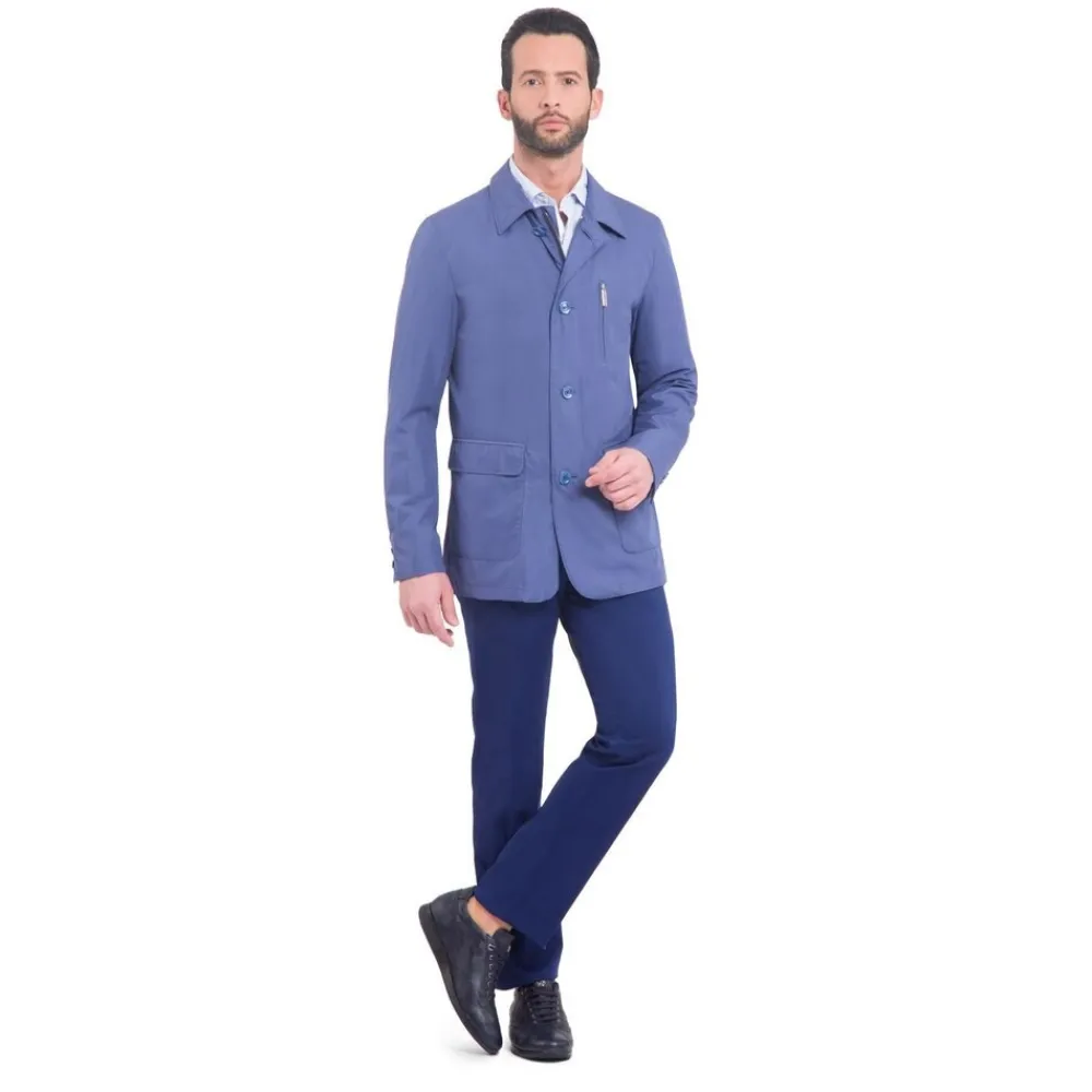 Store Silk Field Jacket Mens Outerwear