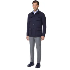 Flash Sale Silk Field Jacket Mens Outerwear