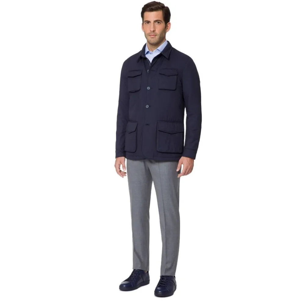 Flash Sale Silk Field Jacket Mens Outerwear