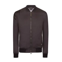 Shop Silk Light Blouson Mens Outerwear