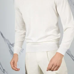 Cheap Silk Mockneck Sweater Mens Last Sizes