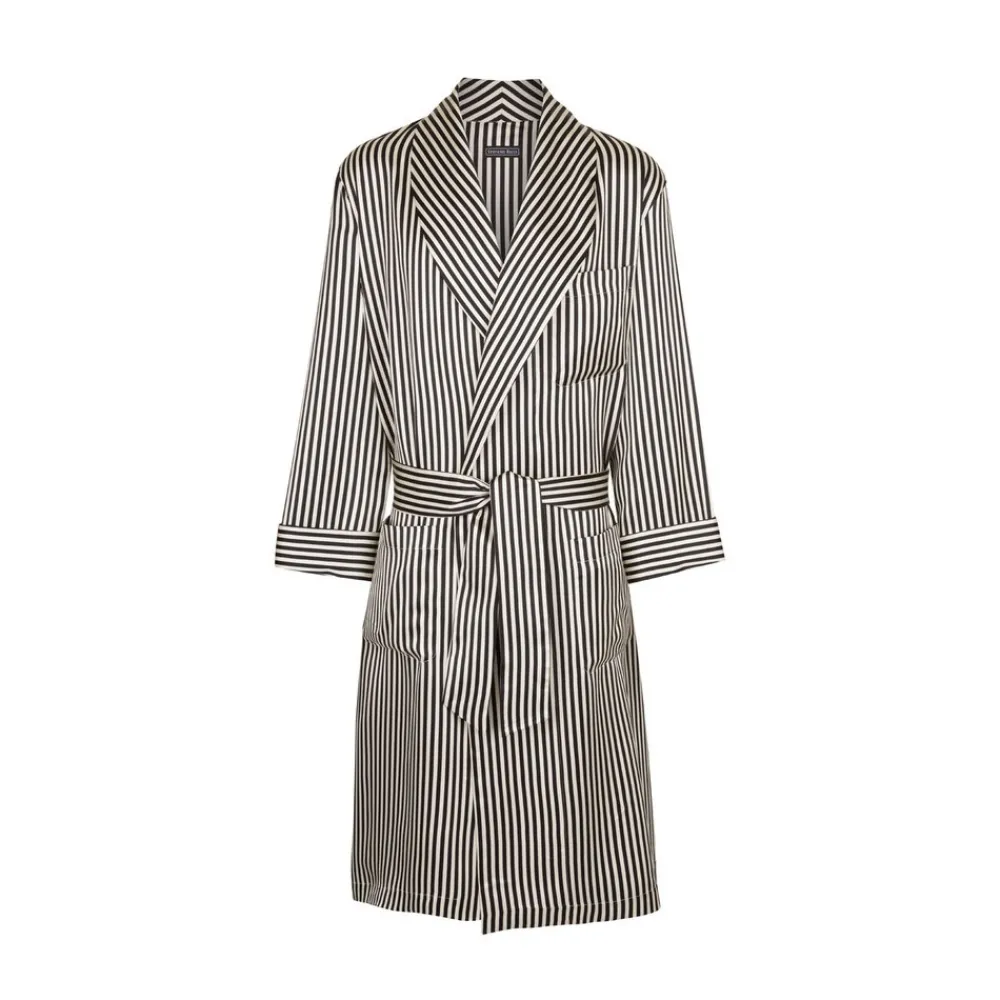 New Silk Robe Mens Loungewear