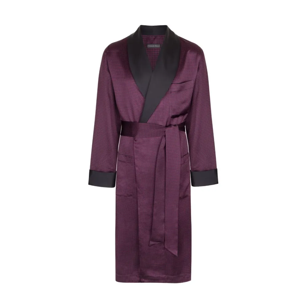 Hot Silk Robe Mens Loungewear