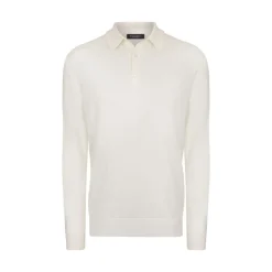 Cheap Silk Three-Button Polo Shirt Mens Knitwear