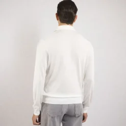 Cheap Silk Three-Button Polo Shirt Mens Knitwear