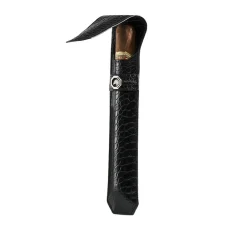 New Single Alligator Leather Cigar Holder Cigar Accessories