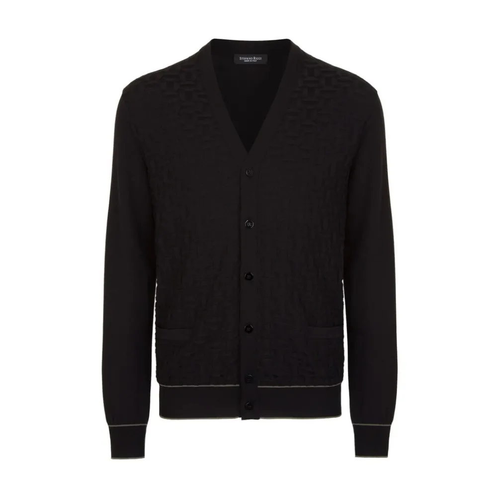 Clearance Six Button Cardigan Mens Knitwear