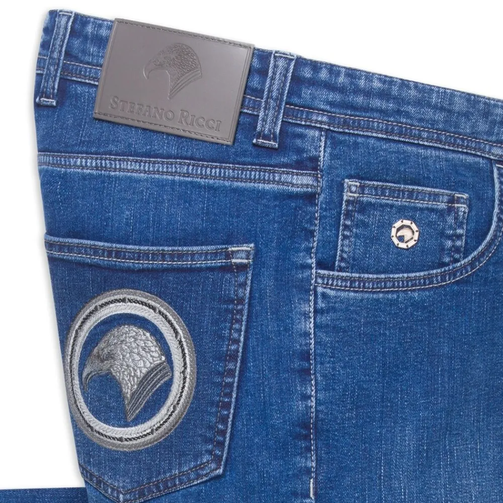 Outlet Slim Fit High Rise Jeans Mens Jeans
