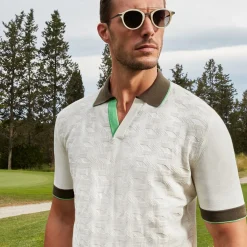 Best Spread Collar Polo Shirt Mens Luxury Tech