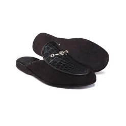 Cheap Suede And Calfskin Leather Slippers Espadrilles & Sandals
