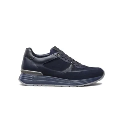 Best Sale Suede And Calfskin Leather Sneakers Sneakers