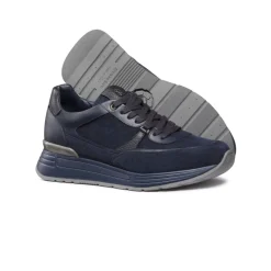 Best Sale Suede And Calfskin Leather Sneakers Sneakers