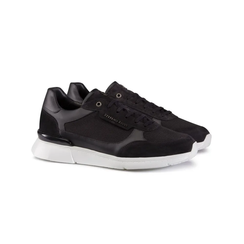 Cheap Suede And Calfskin Leather Sneakers Sneakers