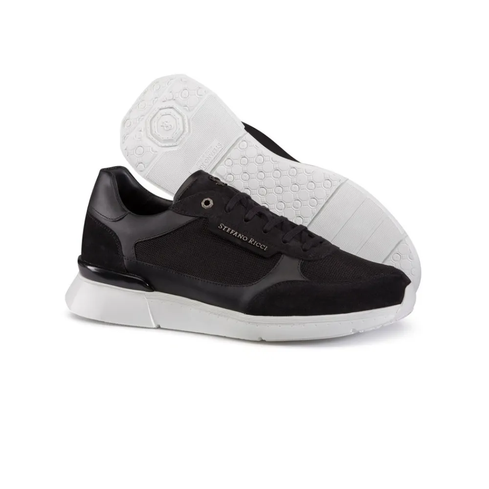 Cheap Suede And Calfskin Leather Sneakers Sneakers
