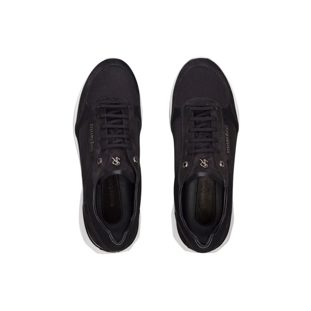 Cheap Suede And Calfskin Leather Sneakers Sneakers