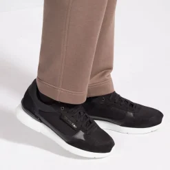 Cheap Suede And Calfskin Leather Sneakers Sneakers
