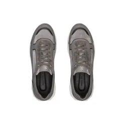 Fashion Suede And Calfskin Leather Sneakers Sneakers