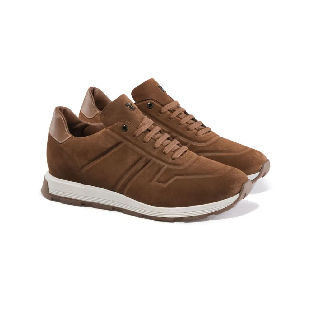 Sale Suede And Calfskin Leather Sneakers Sneakers
