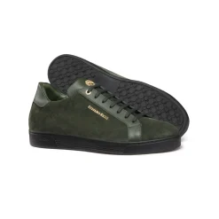 Hot Suede And Calfskin Leather Sneaker Sneakers