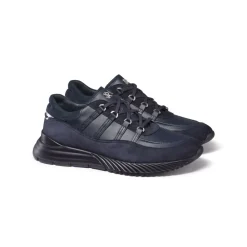 Discount Suede And Calfskin Leather Sneakers Sneakers