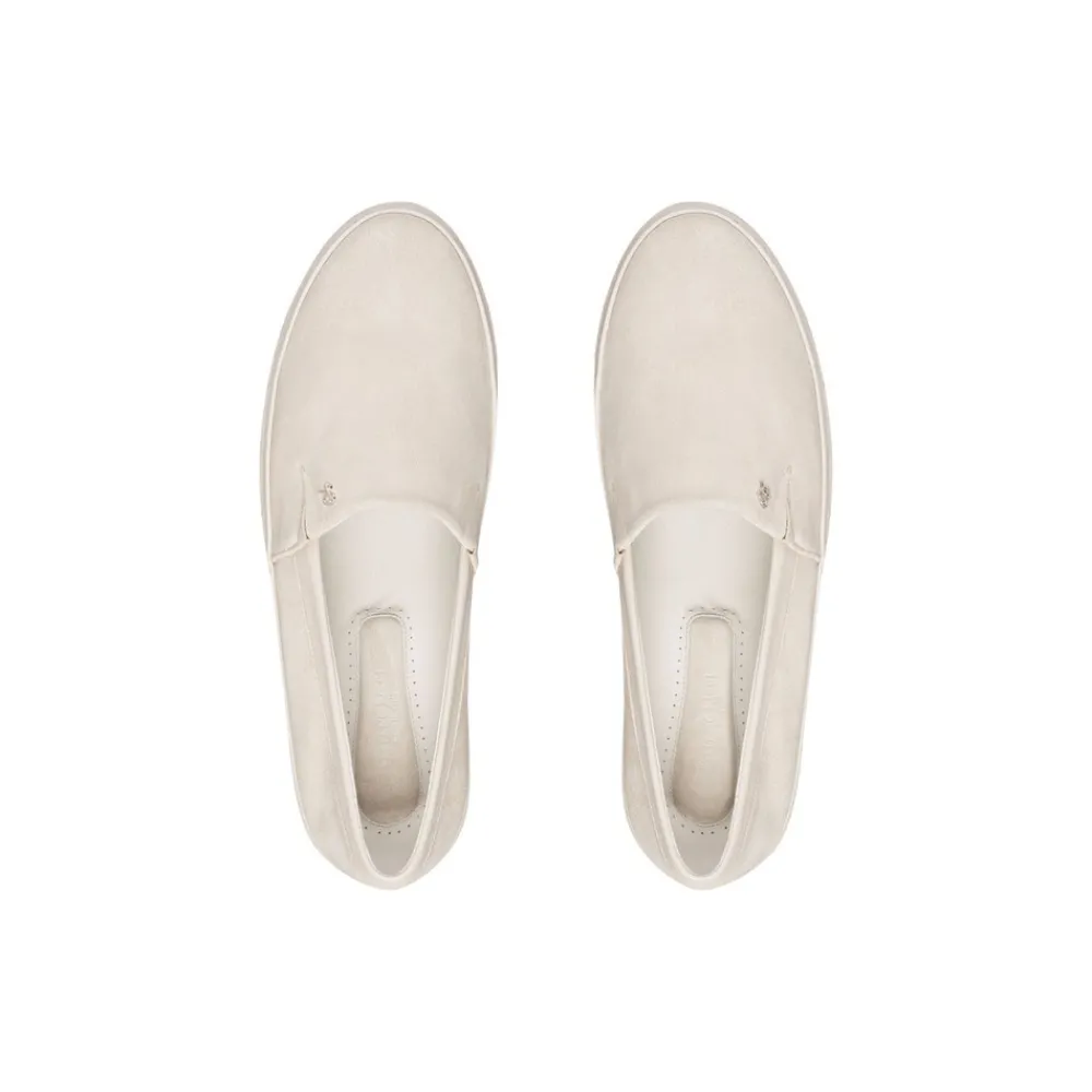 New Suede And Calfskin Leather Slip-On Shoes Loafers