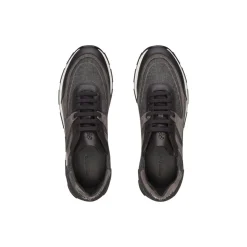 Best Sale Suede And Leather Sneakers Sneakers