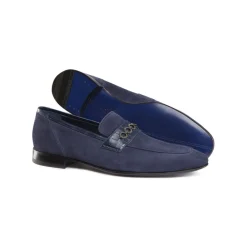 Online Suede And Matted Crocodile Loafers Loafers