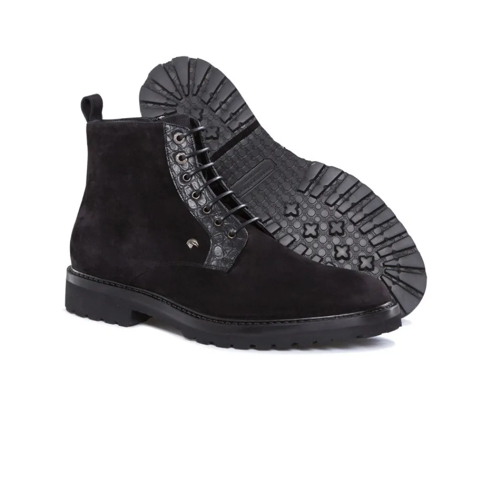 Best Suede And Matted Crocodile Boots Boots