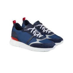 Fashion Suede And Snakeskin Sneakers Sneakers