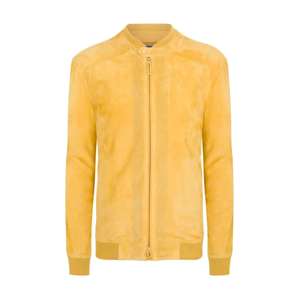 Clearance Suede Blouson Mens Outerwear